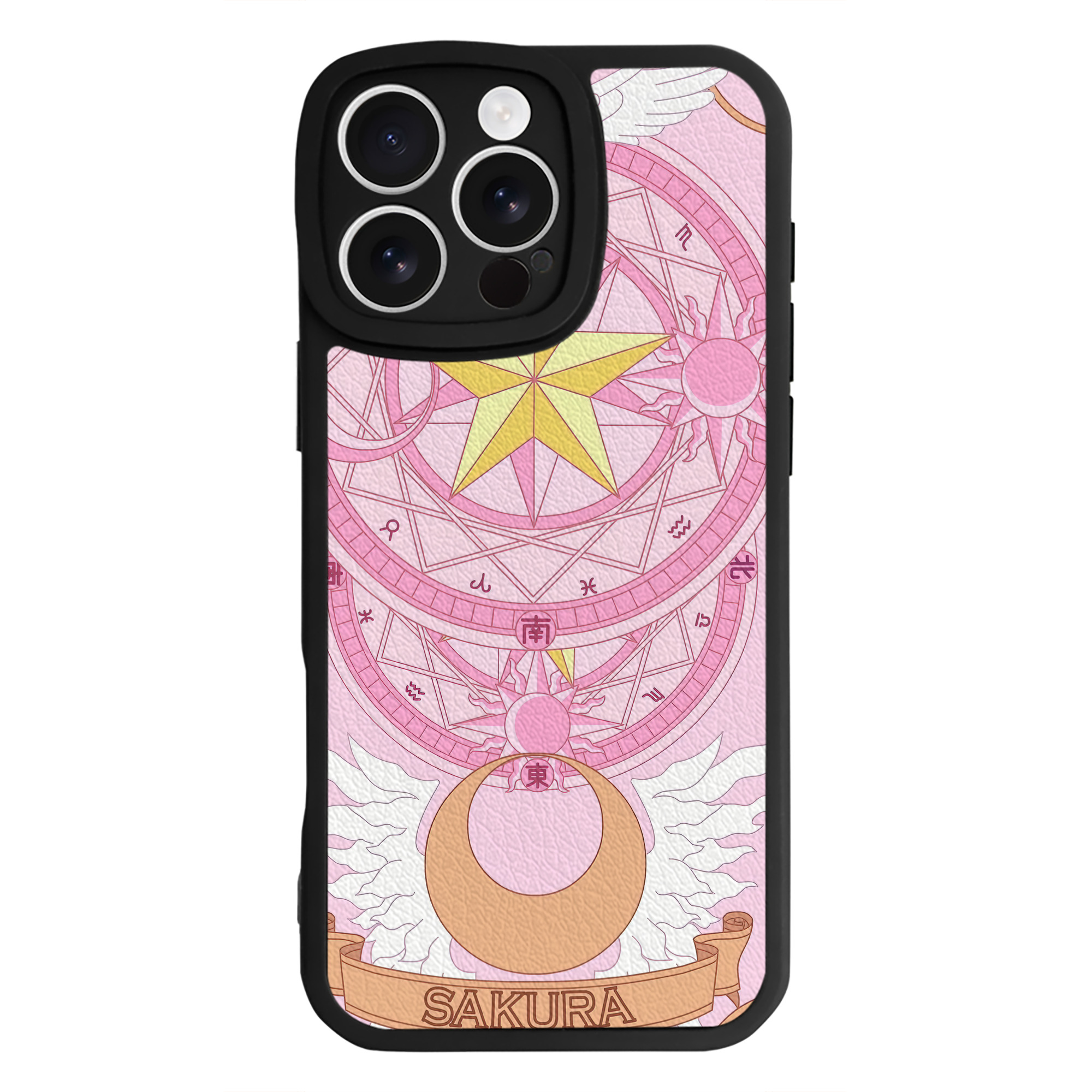 （画像用） 美少女戦士セーラームーン Sailor Moon 【iPhone 16シリーズ対応】シリコンスマホケース（レザー調） 材質：シリコン